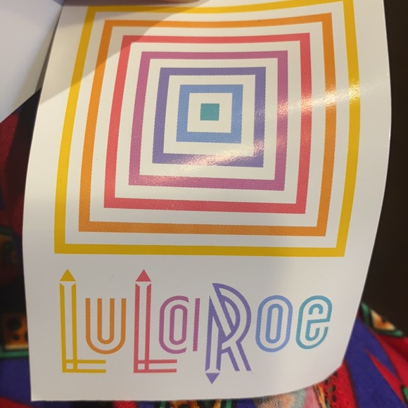 Lularoe Carly Hi Low Dress front pocket XS NWT - Picture 6 of 8